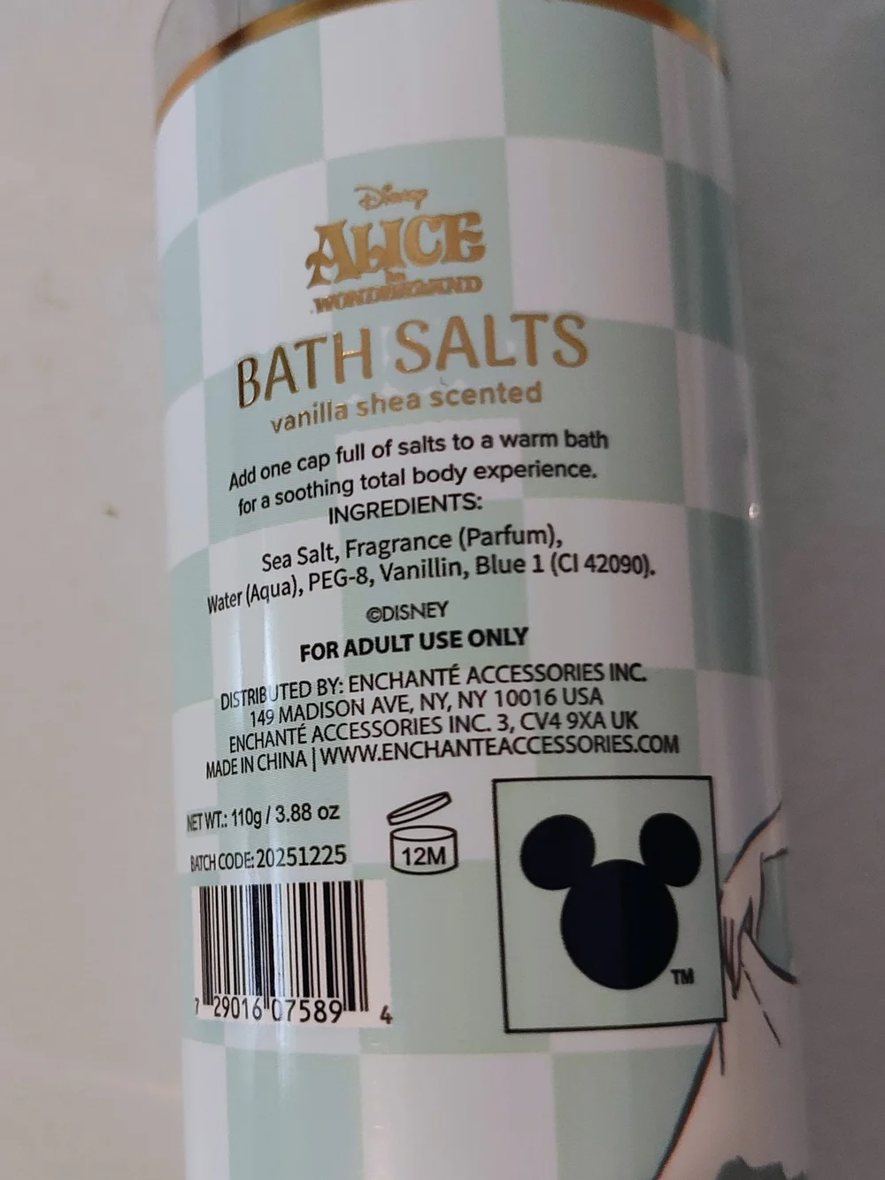 Disney Alice in Wonderland Facial Cleansing Wipes, Bath Salts & Bath Bomb Bundle